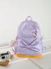 Schoolbag new hellokitty backpack nylon anti-splashing large-capacity bag for elementary school students and junior high school students
