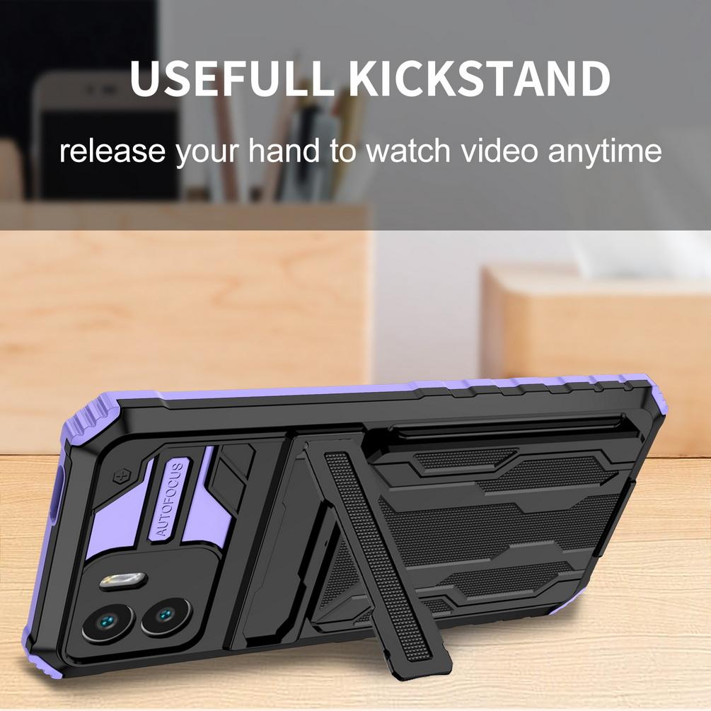 Credit Card slot Bracket case for Xiaomi Remi A1 10C 10A 10 9A 9 9T Note 11 Pro + 11S 10S 9S 9 Pro 8 Armor Holder Ring Cover