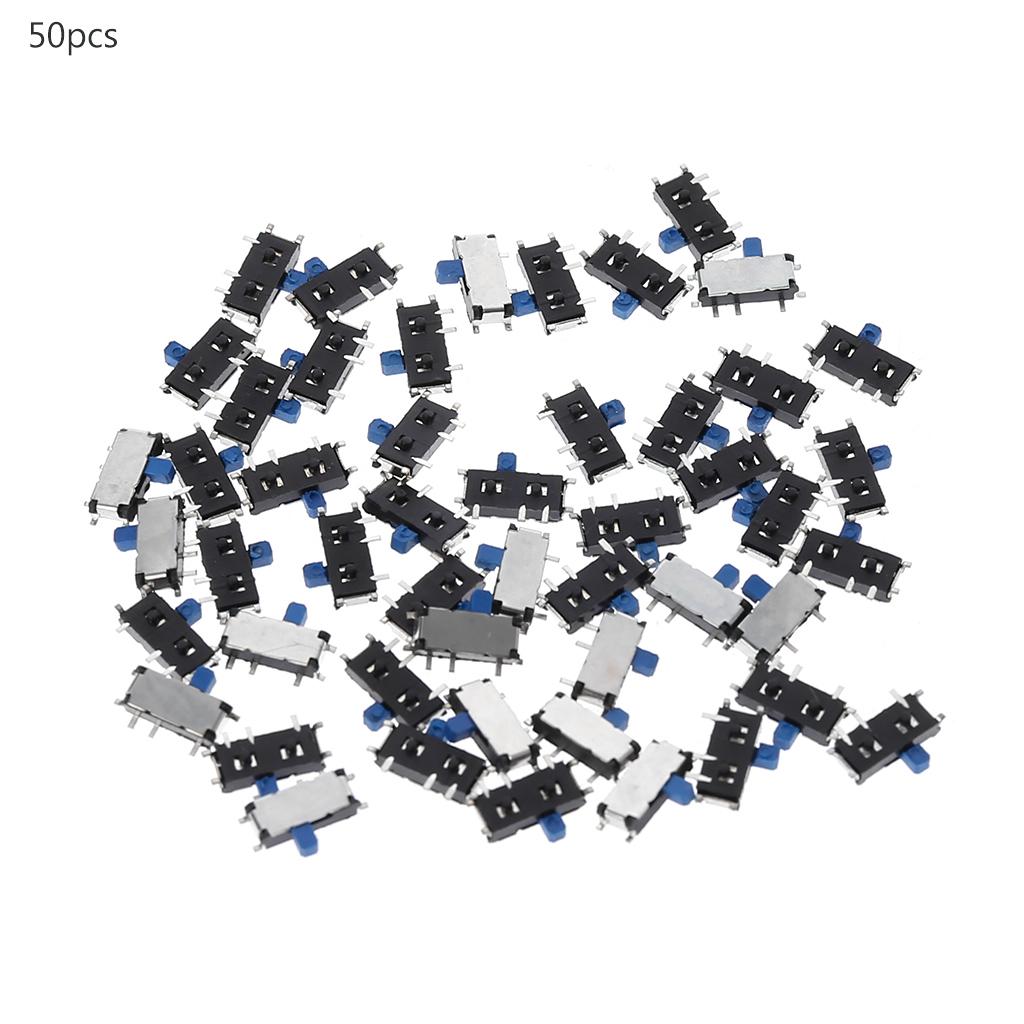 thumbnail image 2 of 20PCS MSK-12C02 Power Switch 7-pin SMD 7Pin Micro Toggle 2 of 10