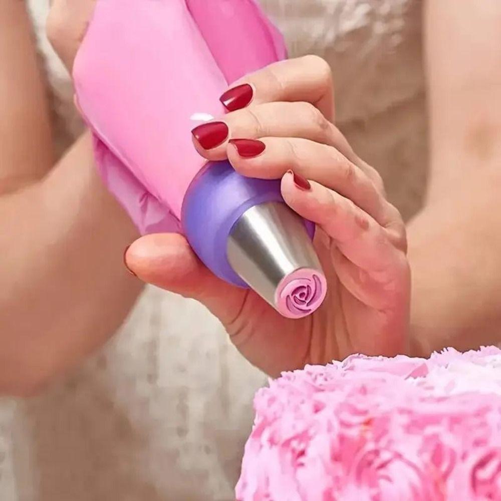 47pcs/set Steel Cake Decorating Nozzles Set Baking Tool Flower Frosting Nozzles  Pastry Tools