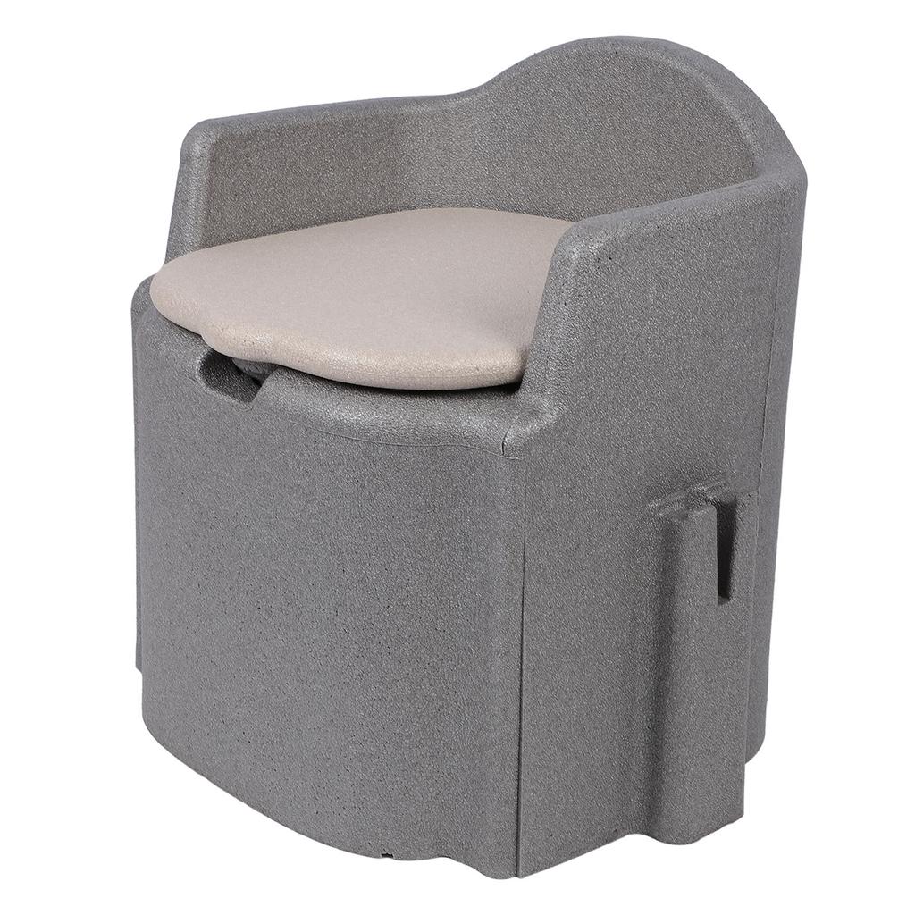 EPP Toilet Chair Bathroom Squatting Toilet Multifunctional Commode Shower Chair with Hollow Bucket F