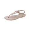 2024 Summer New Women Casual Strap Sandals Roman Fashion Flat Sandals Non-slip Beach Sandals Women Ladies Shoes Solid Flip Flops