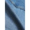 Benetton Denim Jumper With Embroidery Bajpf4611