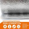 5mm Reflective Insulation Foam Core Radiant Barrier 40  80 Double Side Foil