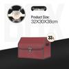 Leather Car Trunk Storage Box with Logo - Multifunctional Folding Organizer