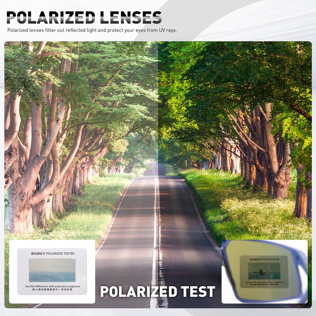 Polarized Cycling Sunglasses Cycling Glasses UV400 MTB Man Sports Bicycle Sunglasses Goggles Outdoor Riding Bike Eyewear