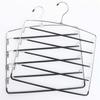 Mehrschichtige Edelstahl Bewegliche Kleiderbügel Regale Organizer Platzsparer Schrank Kleiderbügelständer Hosen Kleidung Funktionsbügel