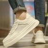 Light Luxury Board Shoes Men's Shoes High-end Casual White Shoes Niche New Summer Breathable Mesh Versatile Sports Shoes