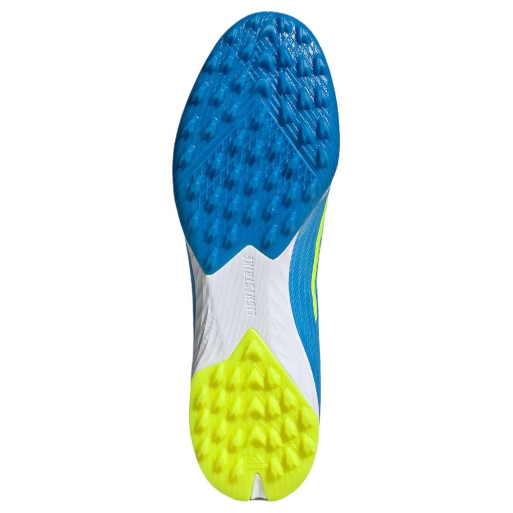 Adidas F50 Pro Comfortable Fit Outdoor Firm Ground Artificial Turf Soccer Shoes Unisex Soccer Shoes Bright-Blue JR8942