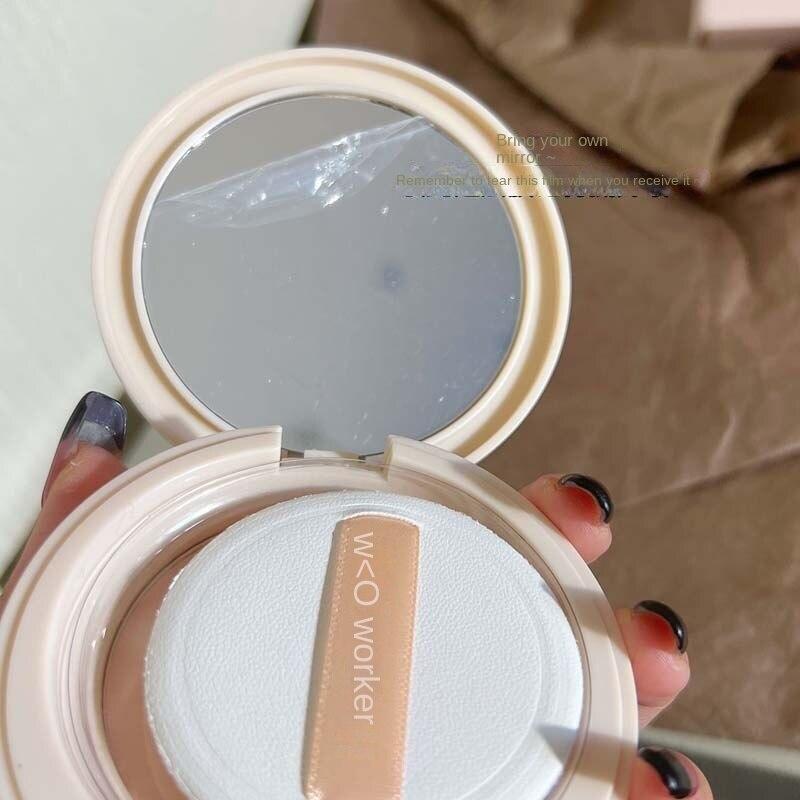 HER ORANGE ~ Soft Focus Matte Powder Powder Dry Powder Fixing Oil Control Long Lasting Waterproof Concealer Loose Powder Cookie Skin