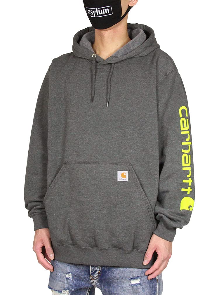 

Мужская толстовка-пуловер Carhartt Medium Carbon Heather 053 (026) [Код товара]