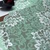 17.5cm Wide Elastic Lace, Light Cyan Stretch Mesh Lace Trim for Lingerie, Bra, Underwear, Dress, Garment, Crafting & Sewing