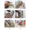 Pottery Ceramics Clay Transfer Paper Porcelain Decals DIY Flower Pattern for Handmade Glaze Underglaze Creative Sticker