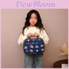Childrens Cartoon Lunch Bag With Oxford Cloth And Breathable Material For School Kids