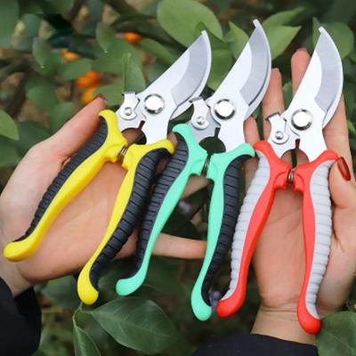 1PC Pruner Garden Scissors Professional Sharp Bypass Pruning Shears Tree Trimmers Secateurs Hand Clippers For Garden Beak Scissors