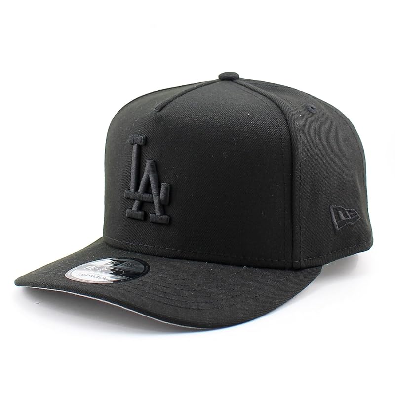 

[New Era] cap 9FIFTY snapback Los Angeles dodgers MLB A-FRAME SNAPBACK CAP BLACKOUT LOS ANGELES DODGERS 950 hat blackout Shohei Otani [product]