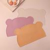 Color Kids 1PCS Silicone Placemat Leakproof Heat Resistant Stays Put Dishwasher Safe BPA Free Feeding Mat Mealtime Essential