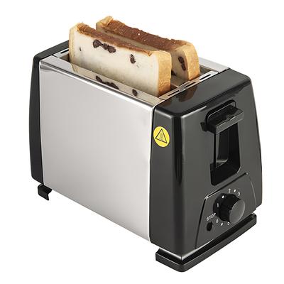 Toaster 2 Slice Wide Slot with 6 Preset Temperature and Timing Small Stainless Steel Bread Toaster KTY