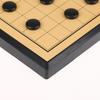 Jogo de Tabuleiro Antigo Chinês Weiqi Damas Mesa Dobrável Conjunto de Xadrez Go Jogo de Xadrez Brinquedo Presentes Plástico Jogo de Go
