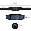 New USB Muscle Stimulator Belt ABS Trainer Belts EMS Abdominal Waist Belly Workout Massager Electric Home Gym Fitness Equiment