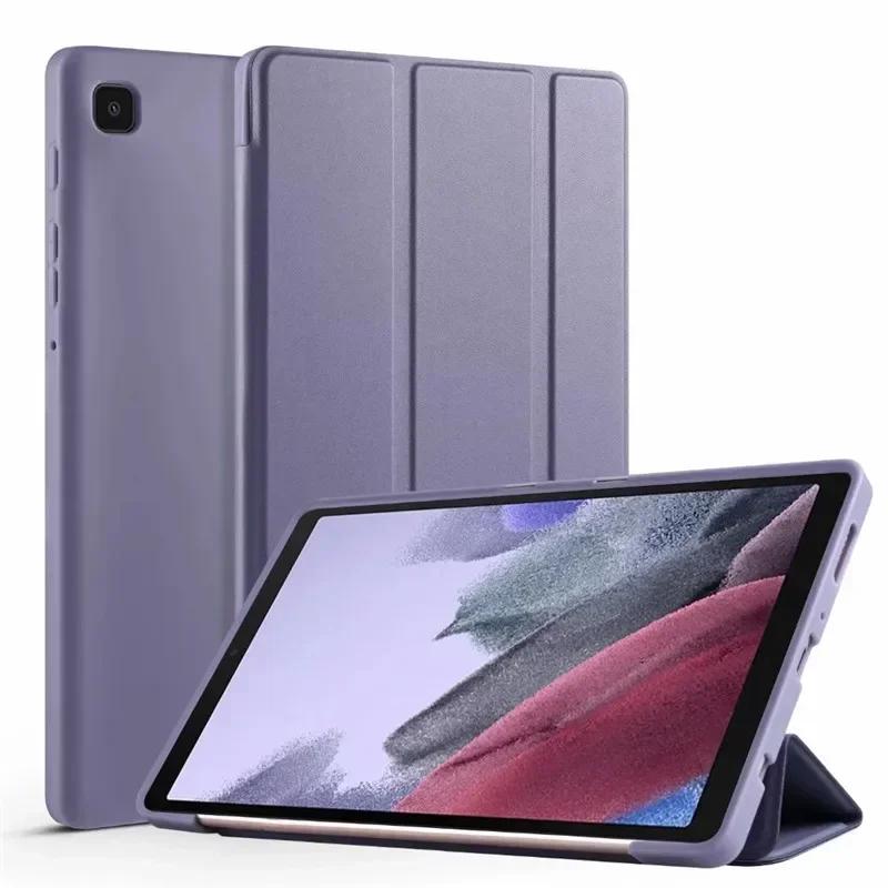 Pour Samsung Galaxy Tab A7 10,4 pouces Étui de Tablette à Support Magnétique Tri-pli Funda Pour Galaxy SM-T500/SM-505 Housse de Protection Tab A7(10.4inch)