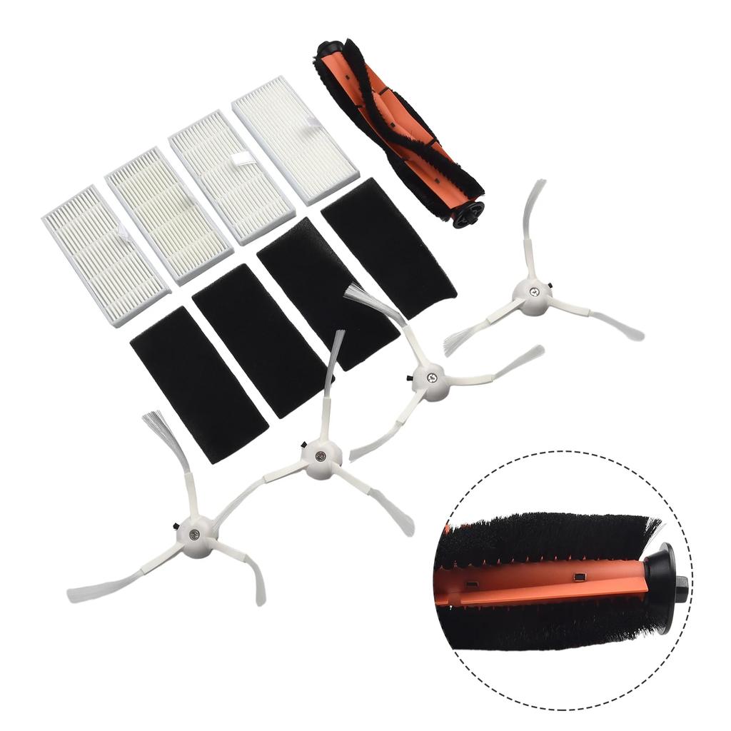 For Lydsto R1 / R1A / R1 Pro / S1 Robot Vacuum Cleaner Main And Side Brush Filters Vacuum Cleaner Accessories To Replace