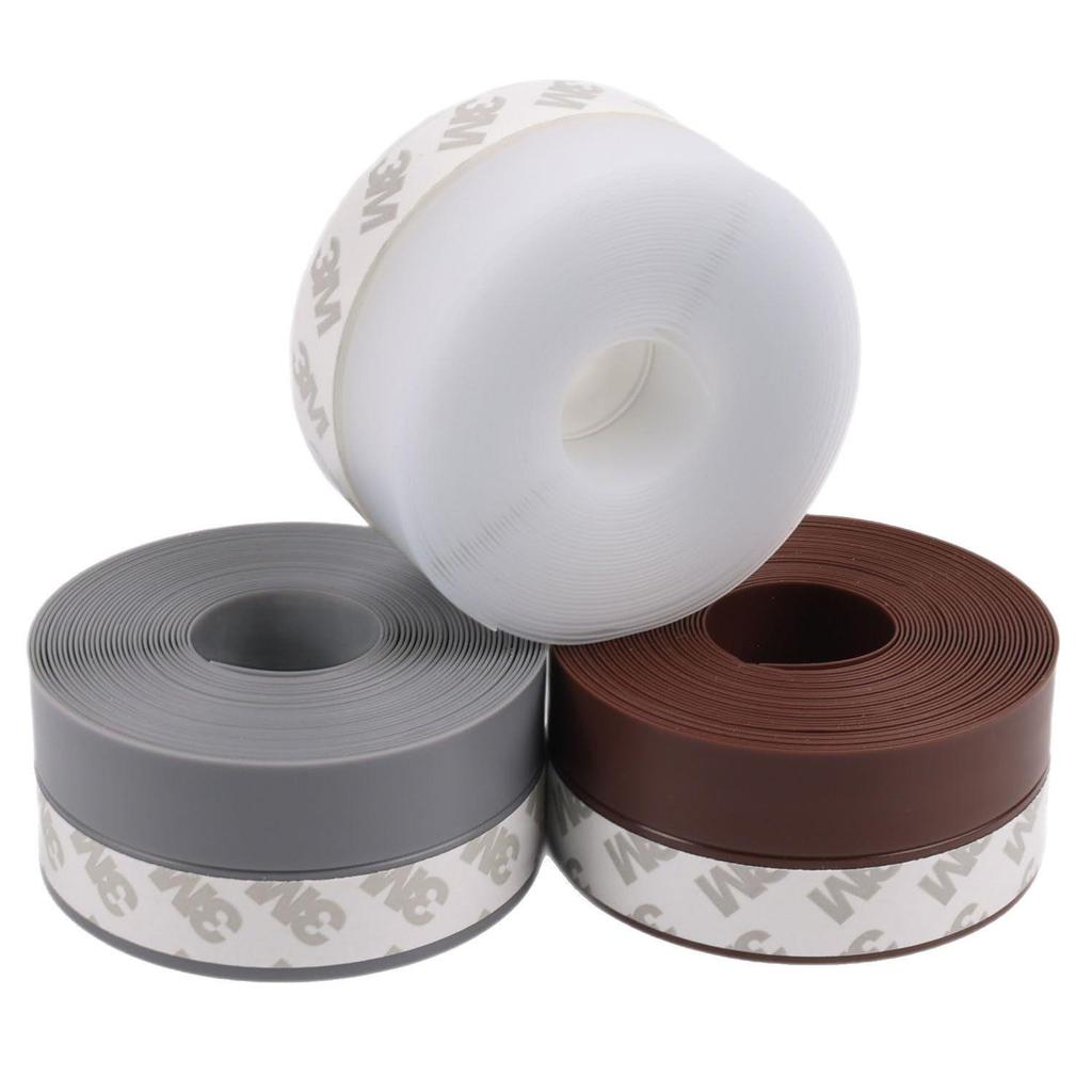 Selbstklebendes Silikon-Dichtungsband für Tür und Fenster, Mehrfarbig, Schall- und Winddicht