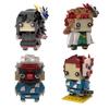 The Building Block Is Compatible With The Blade Of Ghost Extermination, And The Square Head Boy Is Assembled And Assembled Into A Toy Model Set.