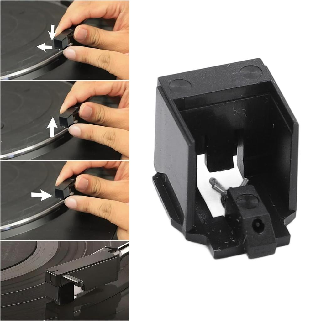 Replacement Turntable Stylus for Record Players Reduces Turntable Stylus Wear and Fits and (2-Piece Set) - AT-LP60, AT-L60X, AT-LP60XBT, AT-LP60-USB,