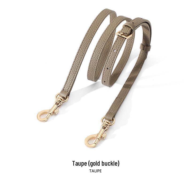 Mahuangshi Echtes Leder Litschi-Muster Taschenriemen A-74 - Dünner, langer Schulterriemen aus Rindsleder für Umhängetaschen, Einzelkauf.