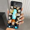 Haikyuu Oya Volleyball Anime Hard PC Phone Case For Samsung Galaxy Z Flip 6 5 4 3 Black Cover ZFlip6 Flip5 Flip4 5G Foldable Pri