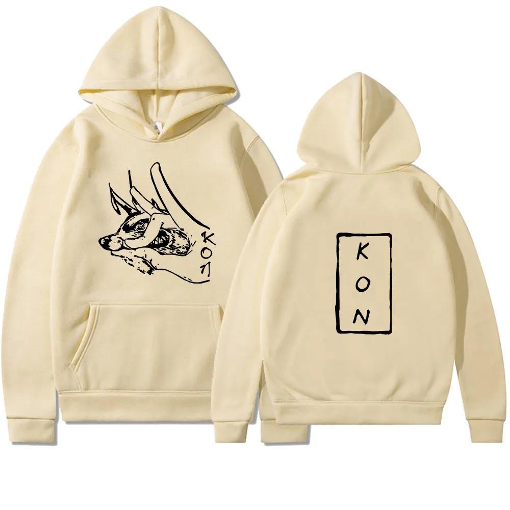 KON Japanischer Anime Chainsaw Man Peripherie-Serie bedrucktes Sweatshirt neuer Stil Buchstaben Langarm-Sweatshirt