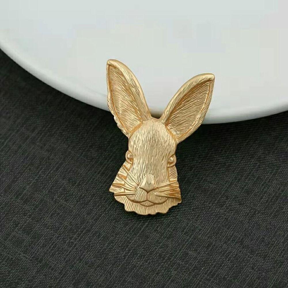 Pins New Year Brooches Chinese Style Brooches Rabbit Brooches Metal Brooches Badges Pin Korean Pin