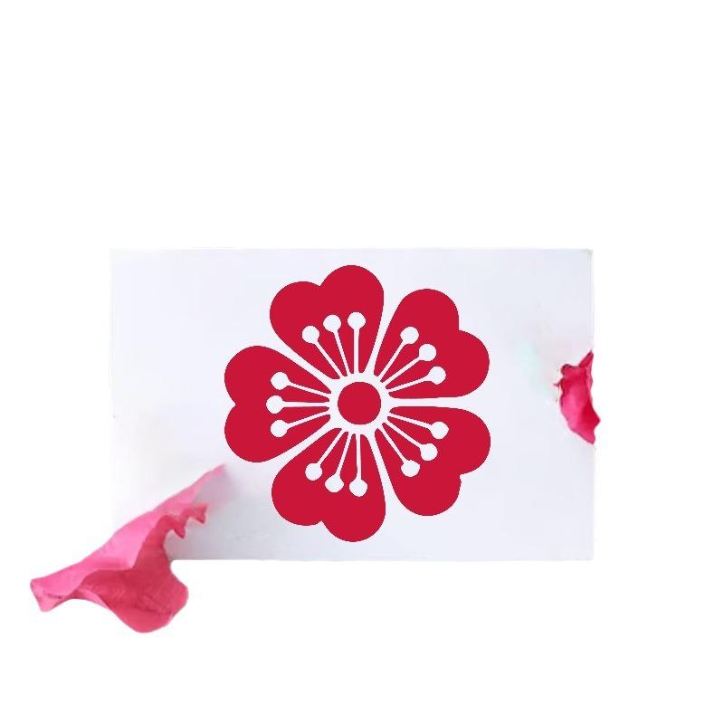 Original, 20 Foi/set, Șabloane Pictură Flori, Șabloane Animale de Companie, Instrumente Pictură cu Tematică Florală, Frecări Graffiti Piatră Haine