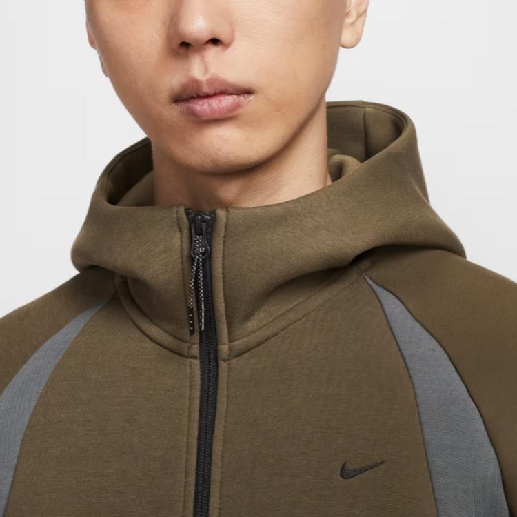 Nike Windrunner Tech Sleeve Zip Hooded Windbreaker Long Sleeve Jacket Men jackets IF1326212