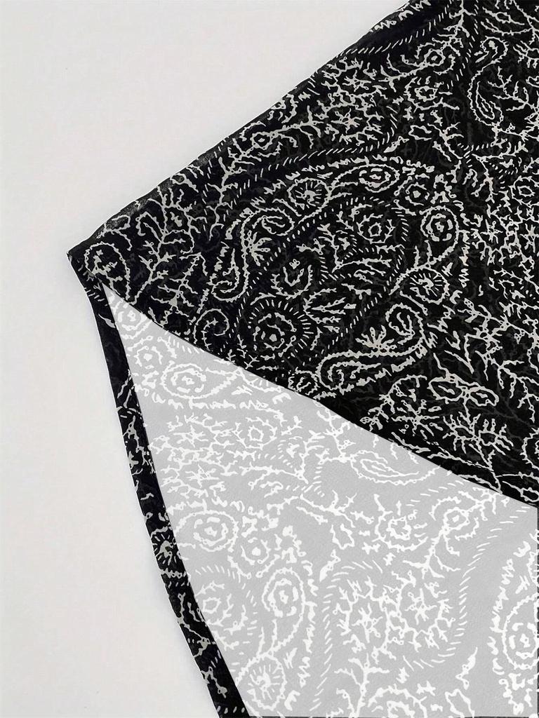 European & American 2026 Spring/Summer Women's Fashion Printed Casual Cardigan Shirt