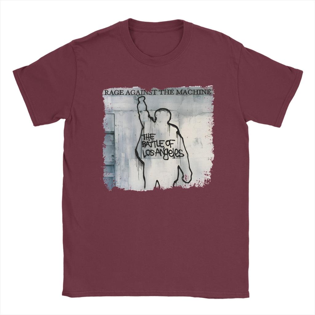 Casual TShirt Summer Rage Against The Machine Hip Hop TShirts  Cotton Tshirt for Men Y2K Casual Cheap Print Short Sleeve Tees