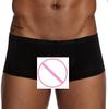 Mens Sexy Solid Ice Silk Pouch Pants Underwear Soft Briefs Panties Underpants