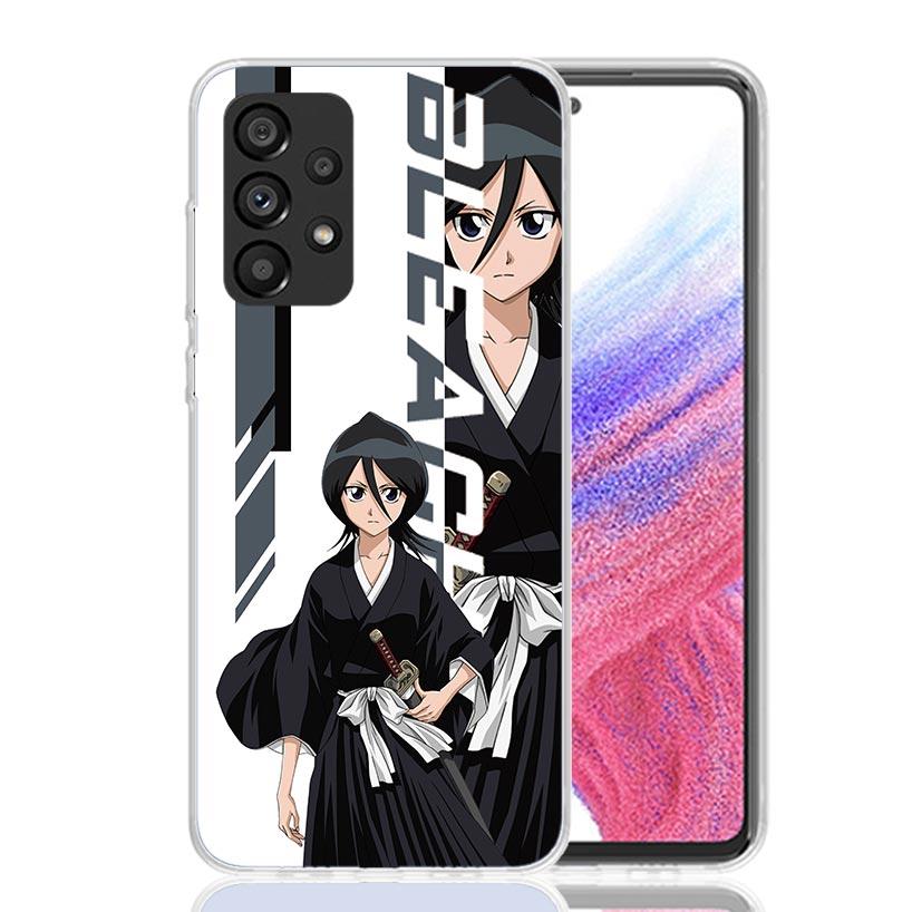 Anime Bleach Ichigo Kenpachi Phone Case For Samsung Galaxy A17 A16 A14 A15 A13 A57 A56 A54 A55 A53 A37 A36 A34 A35 A33 A26 A24 A