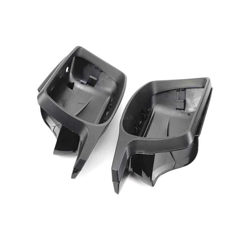 1 Pair Rear View Side Case Trim M Style Rearview Mirror Caps 2024 New M Look Mirror Covers for BMW X5 E53 1999-2006 Replacement