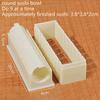 3Pcs/Set Sushi Maker Equipment Kit Plastic Kimbap Sushi Rolls Mold Round Square Heart-Shaped Sushi Making Tools Cake Roll Mold
