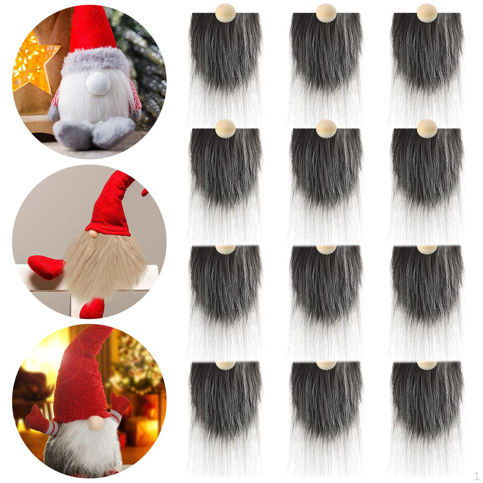 

12 деревянных круглых шариков ручной работы с бородой гнома, необработанные шарики из натуральной твердой древесины для dark gray