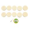 Wool Polishing Pads Wool Waxing 20Pcs/Set Accessories