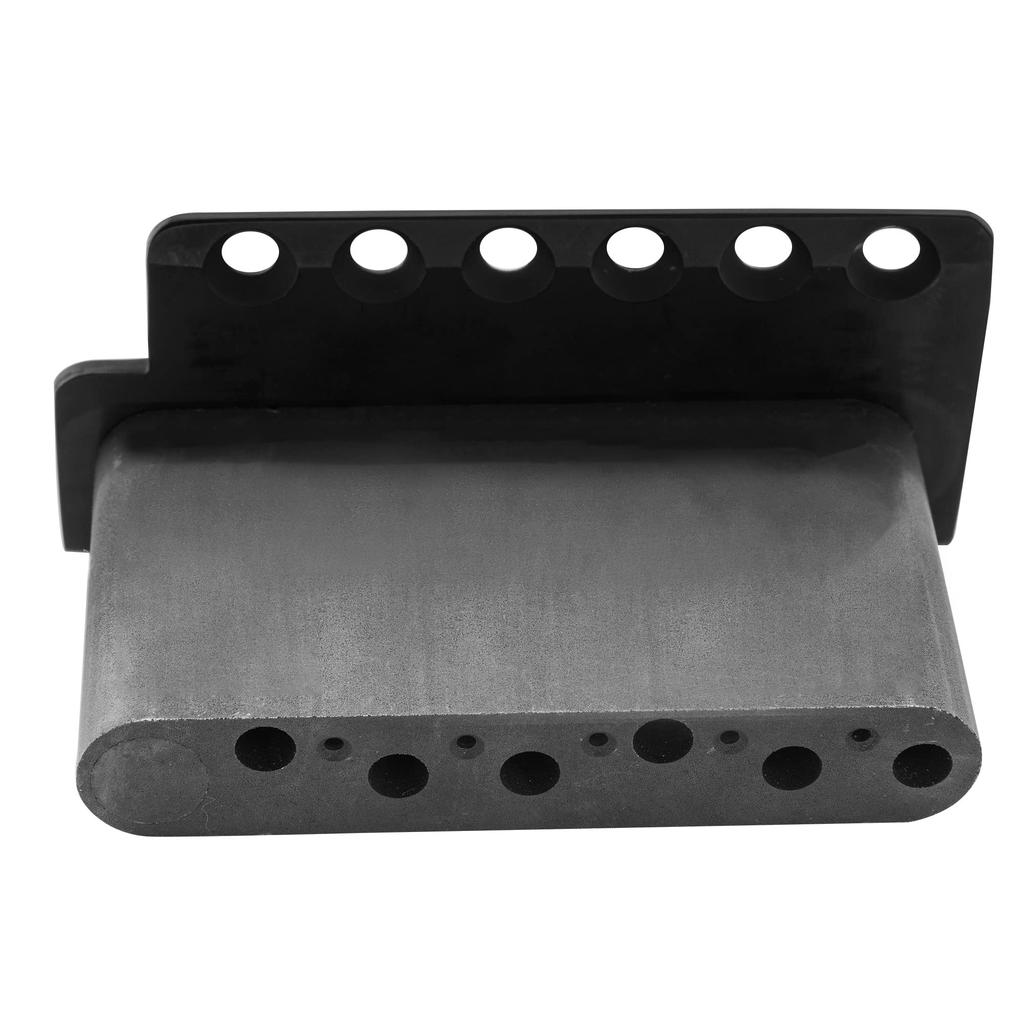 Unitate Punte Tremolo Wilkinson WVC-SB cu 6 puncte cu șei din oțel vintage și bloc complet din oțel pentru chitare USA Vintage StratJapanese Strat, Negru