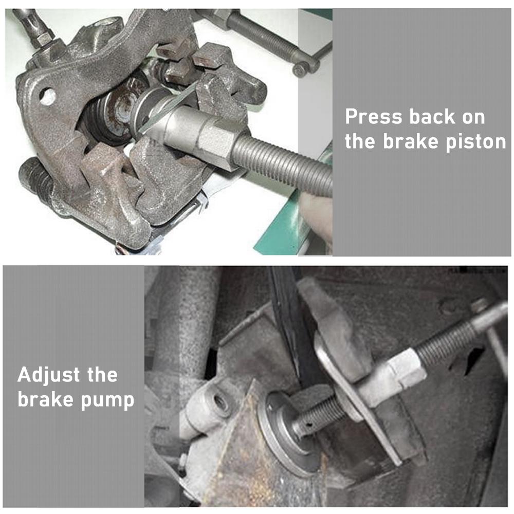 22 PCS Disc Brake Pad Piston Caliper Heavy Duty Brake Piston Compressor Rewind Tool Brake Pad Replacement Tool for