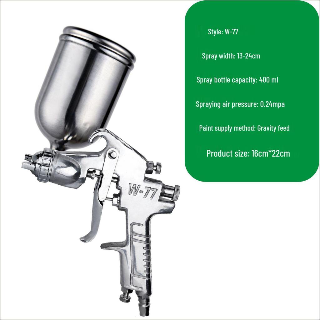 High Atomization Pneumatic Paint Sprayer for Leather, Furniture, and Automotive Water-Based Paints