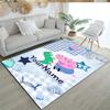 Peppa Pig Customizable Name Area Rug Perfect for Decorate room Study room Bedrooms Game Room Anti-slip Rug Office home decor Perfect Gift for Women/Me
