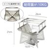 gofurry Compact Solo Fire Pit, Lightweight, Foldable, Stainless Steel, Small Camping Fire Pit with Storage Bag