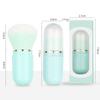 Capsule Makeup Brush Capsule Retractable Powder Brush Cosmetic Powder Blush Portable Makeup Tool