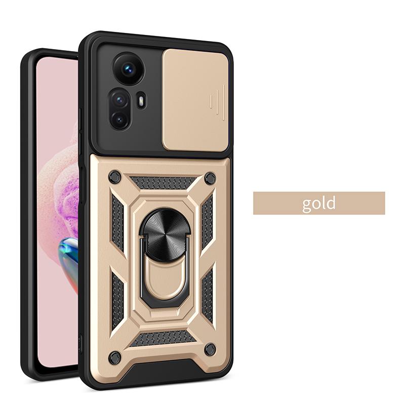 Shockproof Armor Case For Xiaomi Redmi Note12S 4G Car Holder Phone Cover For Redmi Note12 4G 5G Camera Lens Protection Fundas